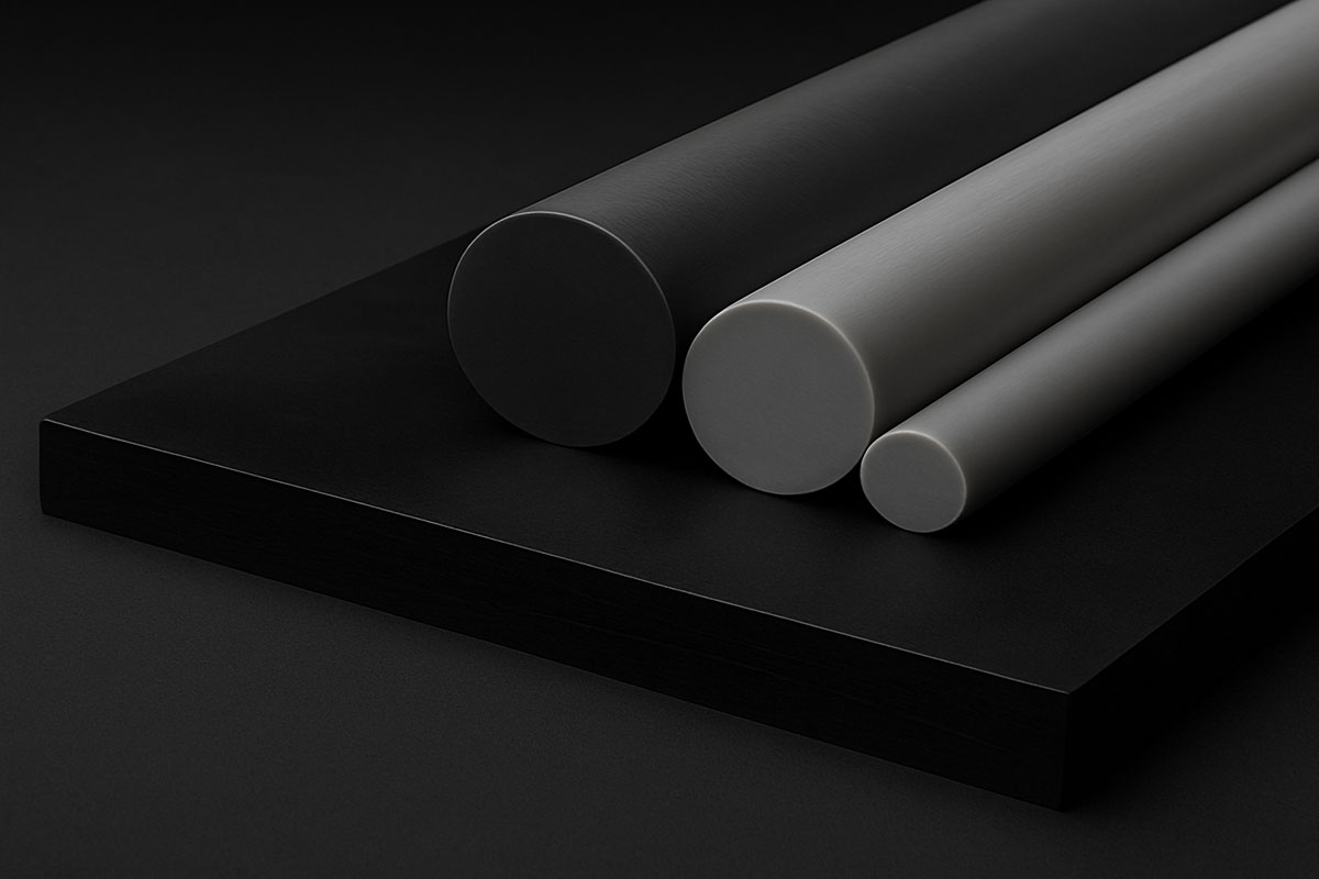 Lastre e tondi in Nylon PA6